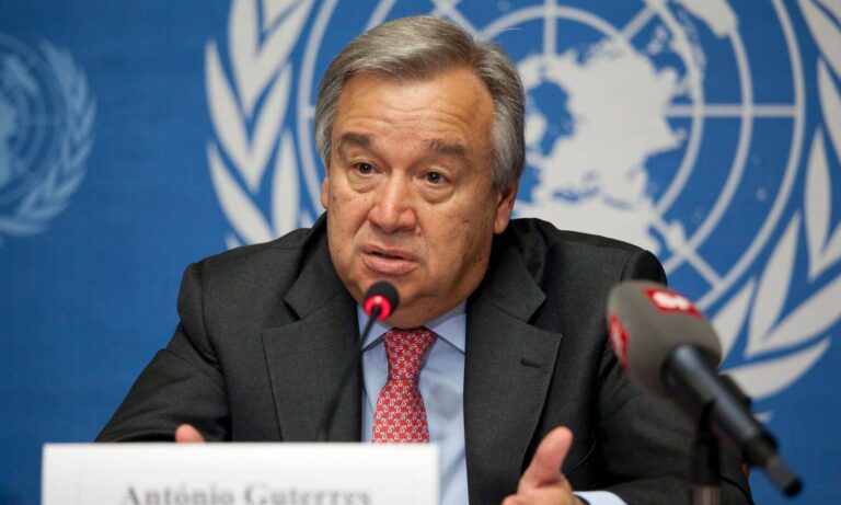 Guterres expresa su confianza en Türk tras ser declarado “persona non grata”