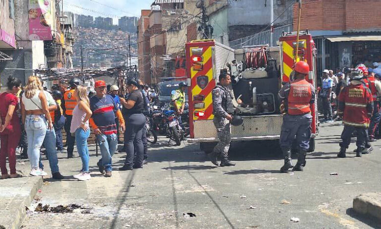 Explosión de bombona de gas en Catia deja 25 heridos