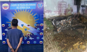 Incendia la casa de su expareja con 2 niños y su exsuegro en Maracaibo
