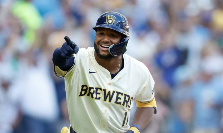 Jackson Chourio extiende a 20 su cadena de juegos seguidos con hit
