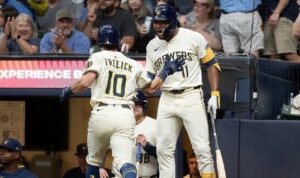 Jackson Chourio le da la victoria a los Cerveceros con un hit de oro