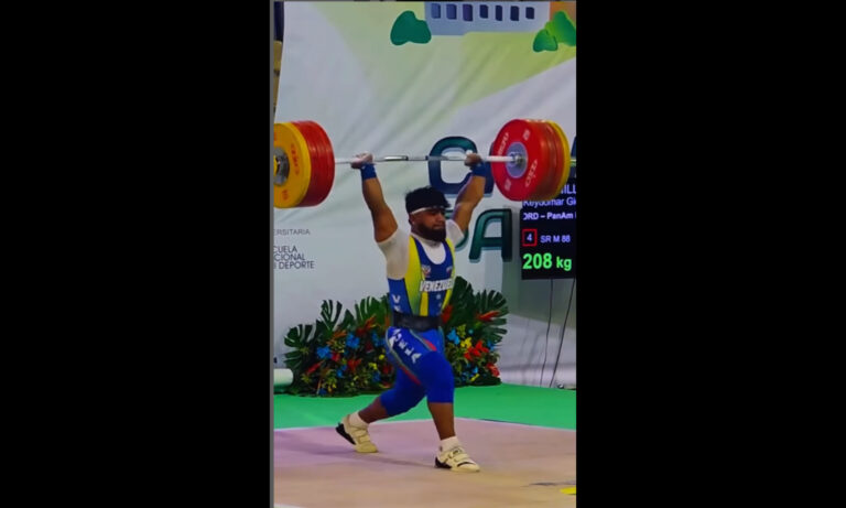 Keydomar Vallenilla rompe récord panamericano en Cali y se lleva el oro