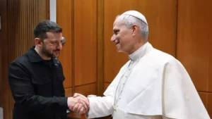 León XIV se reúne con Zelenski en Castel Gandolfo