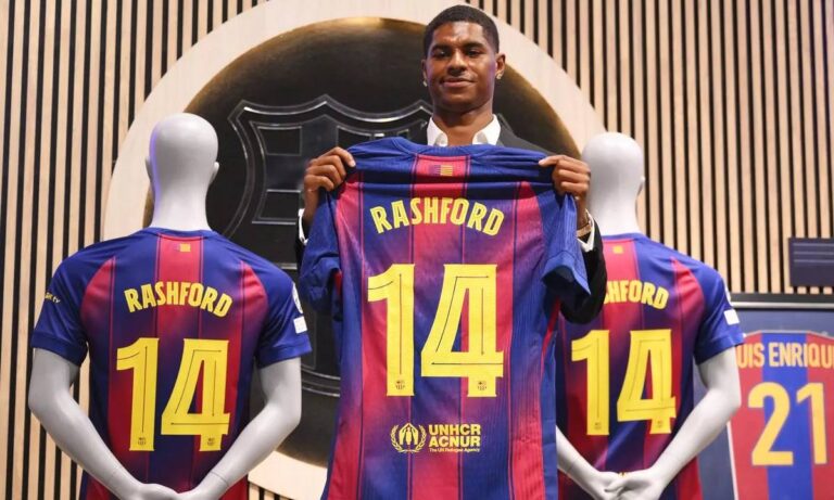 El Barcelona anuncia el fichaje de Marcus Rashford