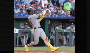 Ronald Acuña Jr. logra su jonrón más largo del año