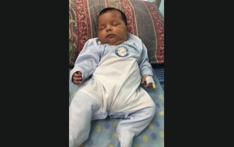 El pequeño Isael David necesita ayuda para continuar tratamiento médico