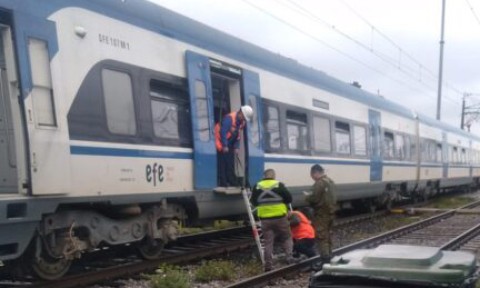 Venezolano pierde ambas piernas tras ser arrollado por un tren en Chile