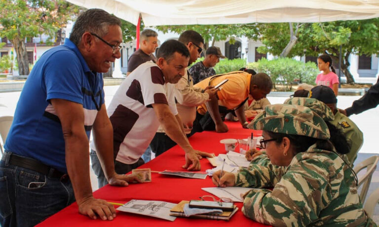 Autoridades destacan amplia participación en alistamiento a la Milicia Bolivariana