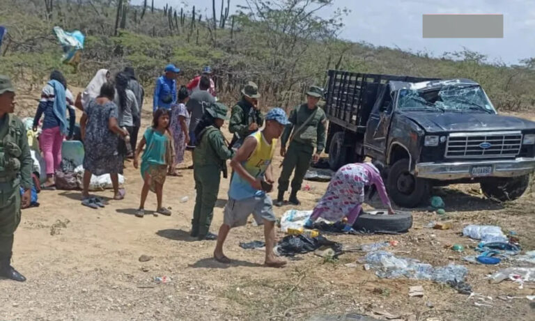 Accidente en la vía a Cojoro deja un fallecido y 11 heridos