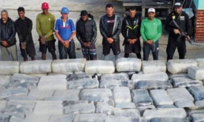Arrestan a 8 hombres que partieron del Zulia con 3 toneladas de marihuana