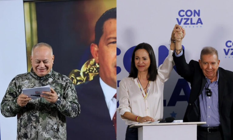 Cabello: Machado “quiere desaparecer” a González Urrutia y ser “presidenta”