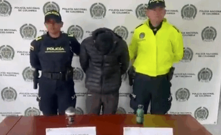 Capturan en Bogotá a presunto integrante del “Tren de Aragua”