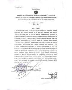 Cartel de Citación Solicitud Nro  2500-25
