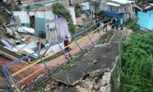 Lluvias en Táchira colapsan más de 300 viviendas