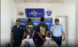 Presos por hurtar 2 sacos de azúcar de 46 kilos de una panadería en El Callao