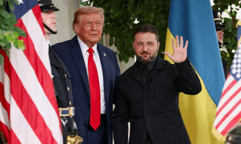 Trump recibe a Zelenski antes de reunión crucial para búsqueda de la paz en Ucrania
