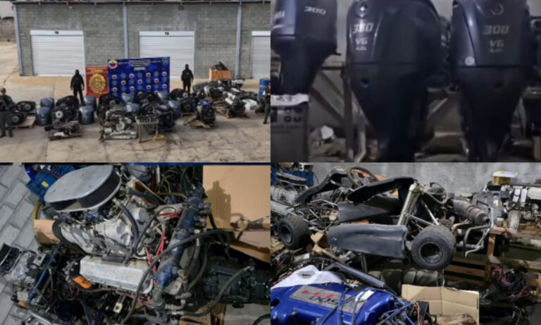 Incautan 19 motores para lanchas en galpón usados por “terroristas” de Maracaibo