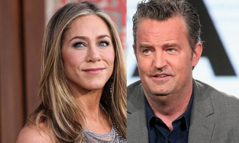 Jennifer Aniston revela que estuvo "de luto" por Matthew Perry antes de su muerte