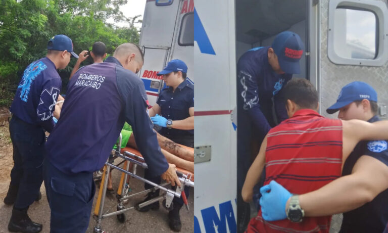 Choque entre camioneta y bicicleta carreta en Los Dulces deja 1 muerto y 2 heridos
