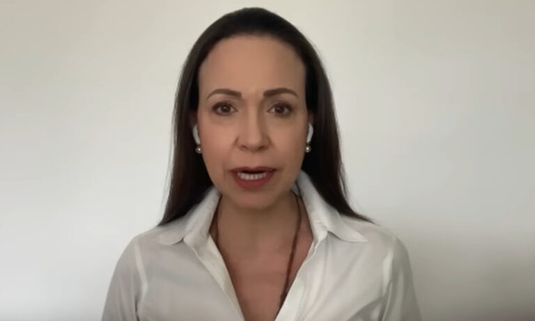 Machado: Acciones de EE. UU. “no son contra Venezuela ni contra venezolanos”