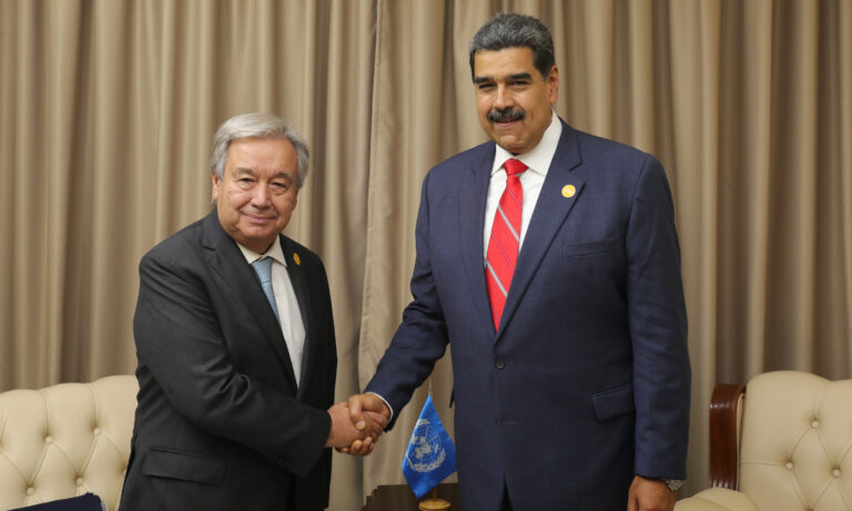 Maduro insta a la ONU a “poner fin” a las “acciones hostiles” de EE. UU.