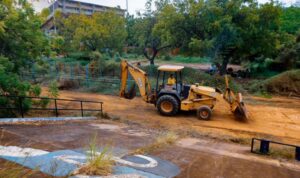 Inician la recuperación del Parque del Sol y 8 instalaciones del complejo polideportivo