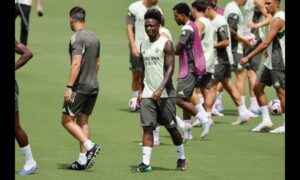 El Real Madrid finaliza su primer entrenamiento de pretemporada