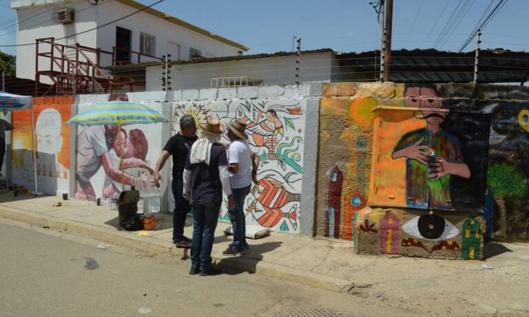 Puntica de Piedra se transforma en un museo al aire libre