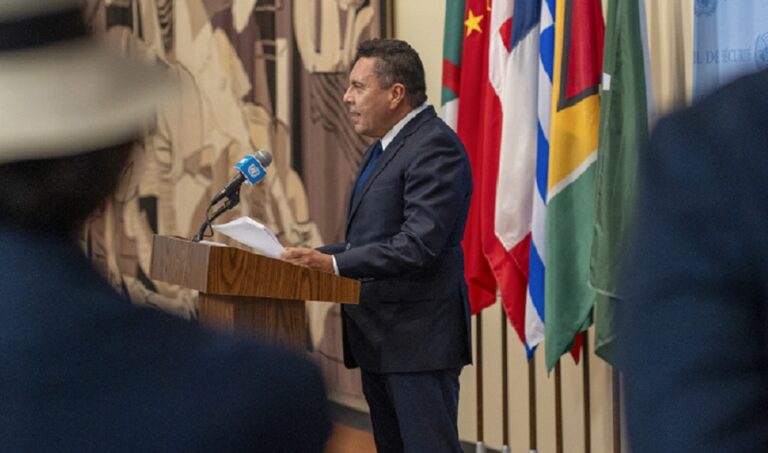 Embajador ante la ONU pide a Guterres pronunciarse sobre despliegue de EE. UU.