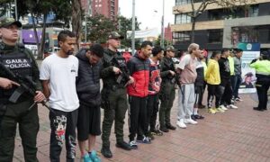 Desarticulan en Bogotá 2 células del “Tren de Aragua” por tráfico de drogas
