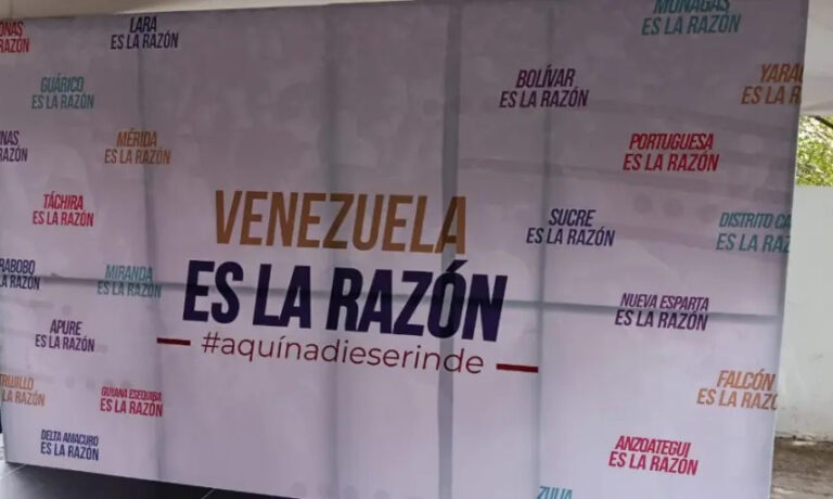 Venezuela es la Razón rechaza "toda acción de fuerza" contra el país