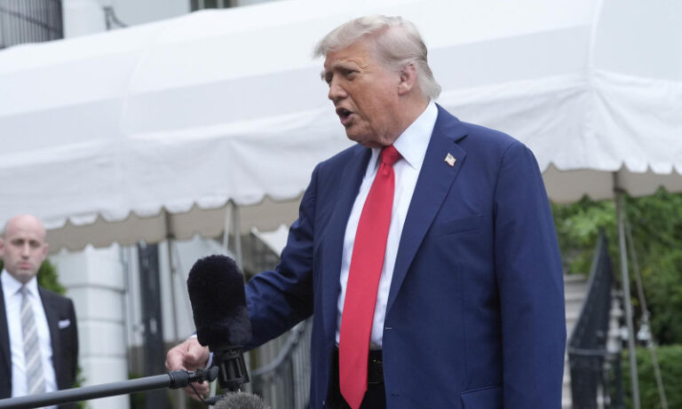 Trump evita confirmar si recibió carta de Maduro