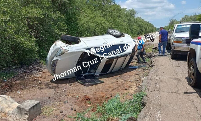 Camioneta blindada se vuelca en la Troncal del Caribe sin dejar heridos