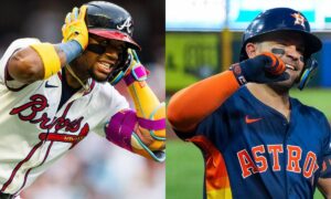 Acuña Jr. y Altuve están en la lista de las franelas más vendidas de la MLB
