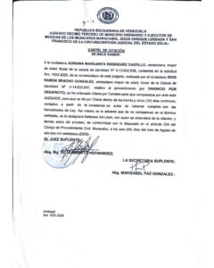 Cartel de Citación Solicitud Nro 1553-2025