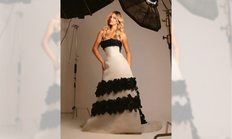 Clara Vegas luce vestido que usó su madre cuando ganó Miss Venezuela 1990