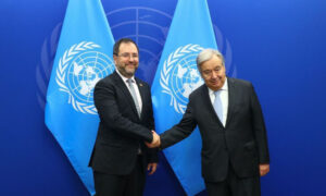 Gil agradece a Guterres su "apoyo" ante "amenaza militar" de EE. UU.