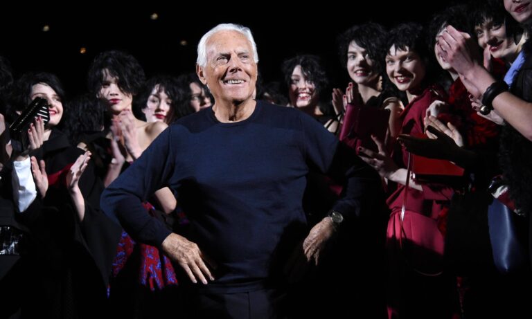 Muere a los 91 años el diseñador italiano Giorgio Armani