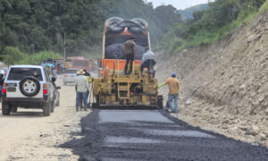 Aseguran ruta turística del páramo con recuperación vial en Tabay