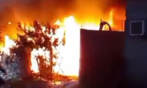 Incendio en casa deja 3 menores heridos con quemaduras en Caja Seca