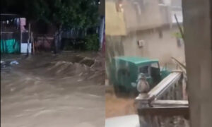 Lluvias provocan crecida de ríos en Aragua y arrastre de vehículos en La Guaira