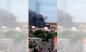 Aeronave se estrella en Maiquetía mientras aterrizaba