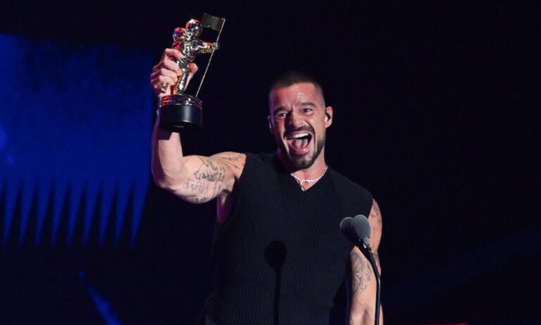 Ricky Martin recibe el primer Latin Icon Award de los MTV VMA