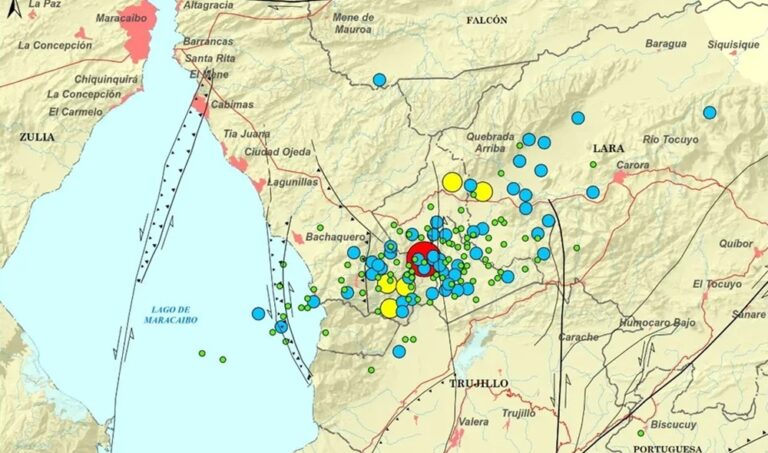 Funvisis registra más de 40 sismos en el occidente tras inicio del enjambre