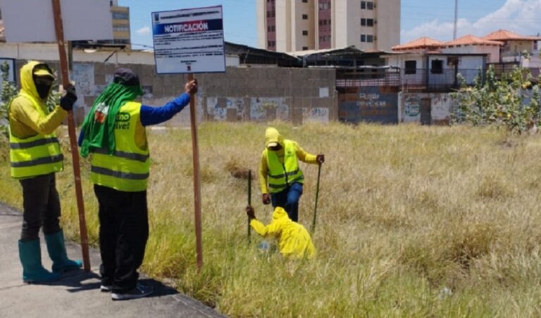 Piden a dueños de terrenos abandonados en Maracaibo ponerse a derecho