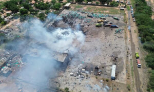 Gobierno informa que hay 20 heridos por explosión en fábrica de Zona Industrial