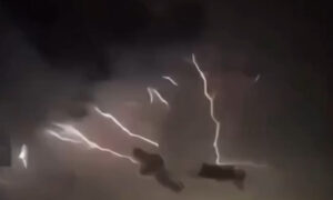Viralizan video de fuerte tormenta eléctrica que azotó a Maracaibo