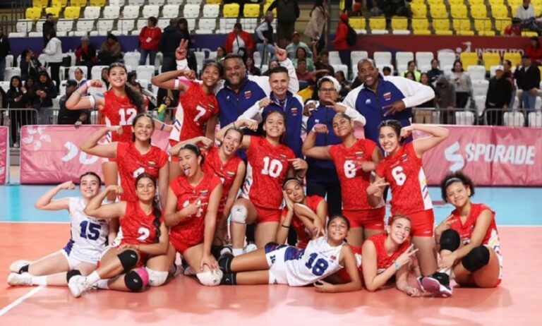 Venezuela gana por primera vez el Sudamericano de Voleibol Sub-17