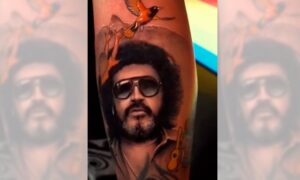 Servando se realiza tatuaje en homenaje a su padre Alí Primera