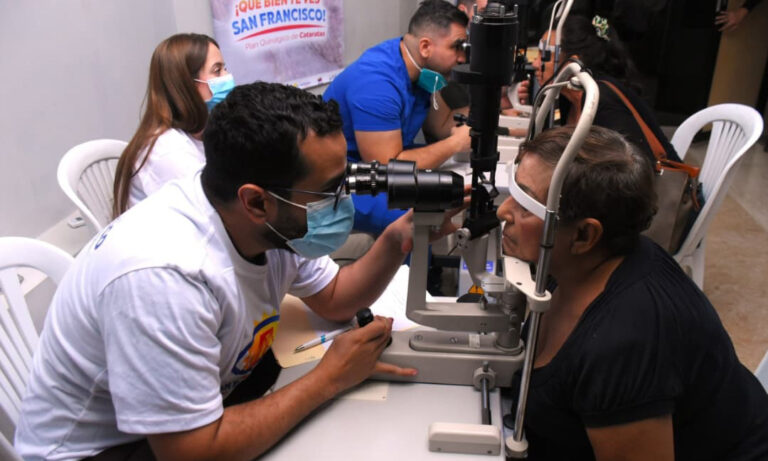 Plan quirúrgico de cataratas beneficiará a más de 500 pacientes en San Francisco